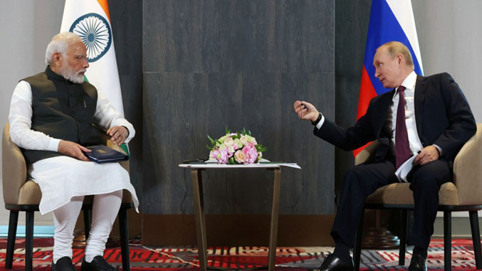 Putin: Qarkullimi tregtar midis Rusisë dhe Indisë u rrit me 20% në tremujorin e parë të 2024
