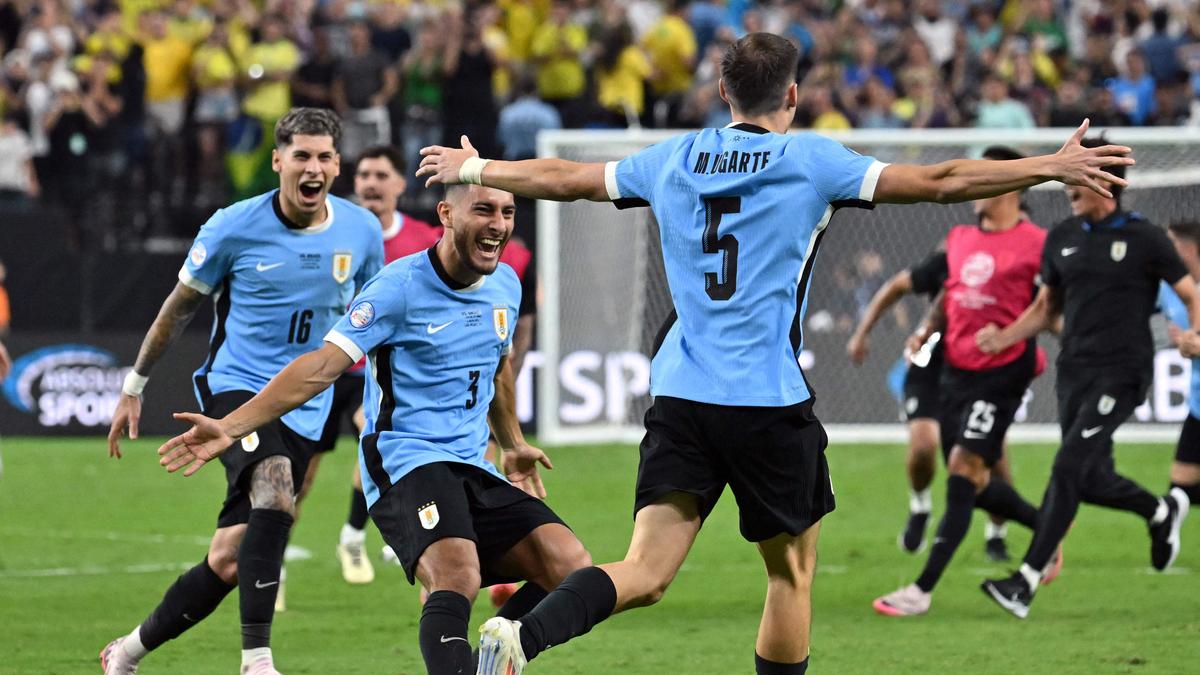 Uruguaj eleminon Brazilin, çerekfinale dramatike në Copa America