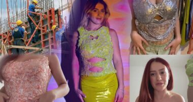 19-vjeçarja shqiptare bëhet virale, realizon veshje me silikon: Si më lindi ideja