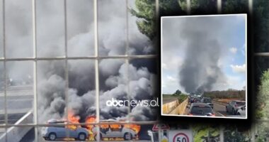 Sulm i armatosur në Brindisi/ U vihet flaka makinave në autostradë