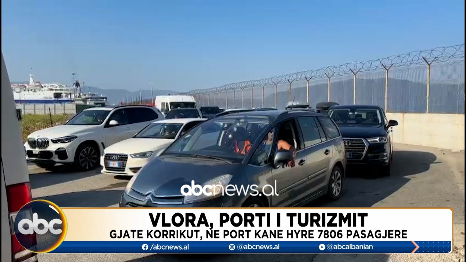 Vlora, porti i turizmit/ Gjatë korrikut në port kanë hyrë 7806 pasagjerë