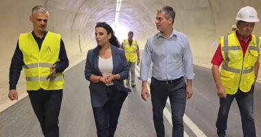 Tuneli i Llogarasë, gati për qarkullim, Balluku: Një nga tunelet më të gjatë në Europë, hapet të premten