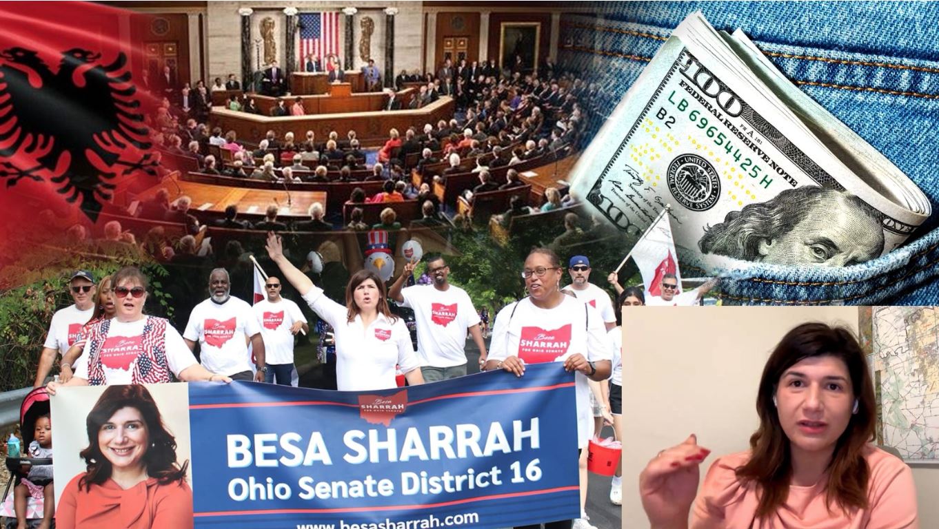 Besa Sharrah dhe ëndrra amerikane që po e bën realitet, inxhinierja vlonjate kandidon për Senatin e Ohajos