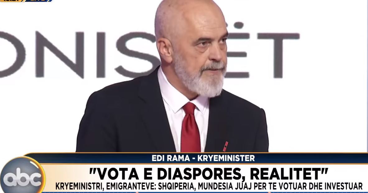 Kongresi i PS, Rama: Drejt fitores më shembullore, vota e emigrantëve tashmë është realitet