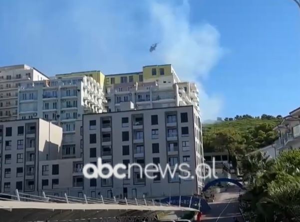 Shëngjin, flakët dalin jashtë kontrollit/ Rrezikohen biznese dhe banesa, kërkohet ndërhyrje nga ajri