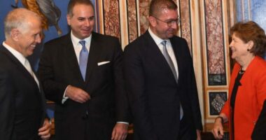 Kryeministri i RMV-së në samitin e NATO-s: Bashkëpunimi ekonomik dhe fqinjësia e mirë janë e ardhmja e Ballkanit