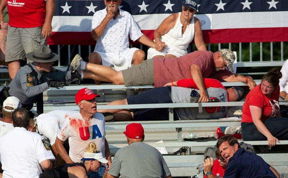 Lutje dhe panik/ Reagimet e qytetarëve ndaj atentatit të Trump