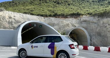 One Albania mbulon me shërbim celular tunelin e Llogarasë/ Komunikim i pandërprerë përgjatë gjithë segmentit