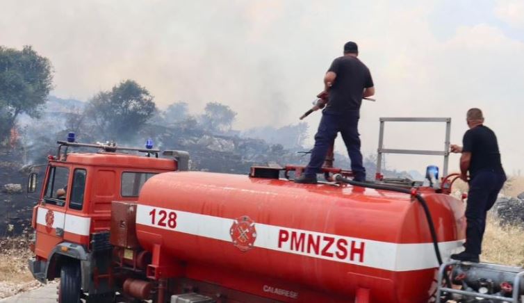 Fires engulf Albania as a result of extreme heat