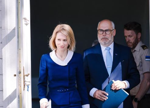 Kryeministrja e Estonisë Kaja Kallas jep dorëheqjen