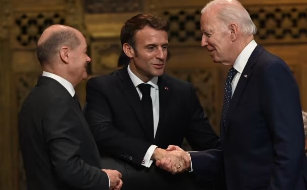Ngatërroi Zelenskyn me Putin/ Macron dhe Scholz i dalin në mbrojtje Biden: Të gjithë bëjmë gabime