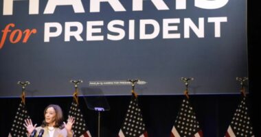 Kamala Harris mbledh 200 milionë dollarë për fushatën në një javë