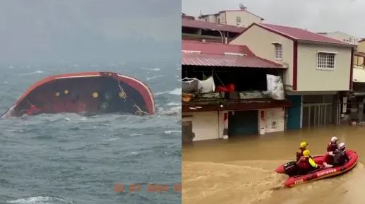 Tajfuni fundos cisternën në Filipine/ Përfundojnë në det 1.5 milionë litra naftë