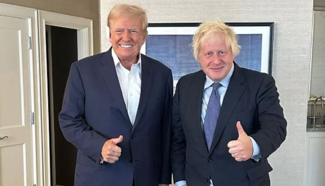 Boris Johnson takon Trump në SHBA, ish-kryeministri britanik zbardh bisedën: Diskutuam për situatën në Ukrainë
