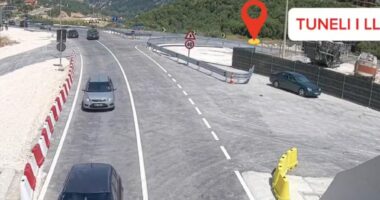Tuneli i Llogarasë, Balluku: Vetëm 48 orë nga hapja, 22 mijë automjete kanë kaluar përmes tij