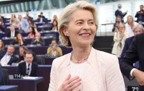 Pesë vite të tjera në krye të KE, von der Leyen: Mirënjohëse për besimin e parlamentit