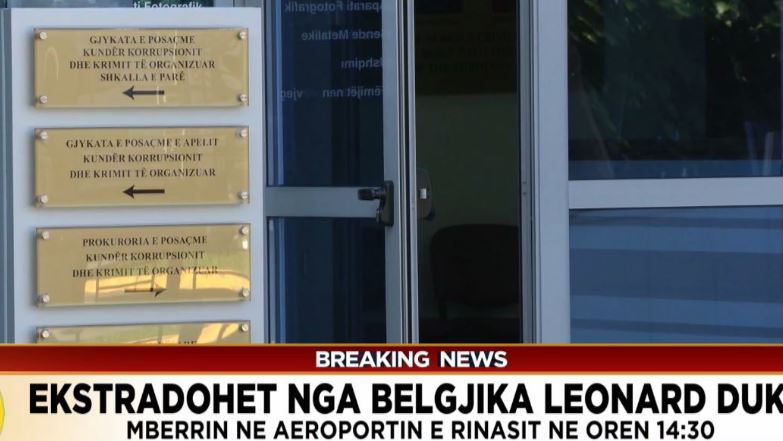 Leonard Duka, accused for a murder in Albania extradites from Belgium