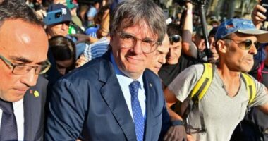Rikthehet në Spanjë lideri separatist, Carles Puigdemont