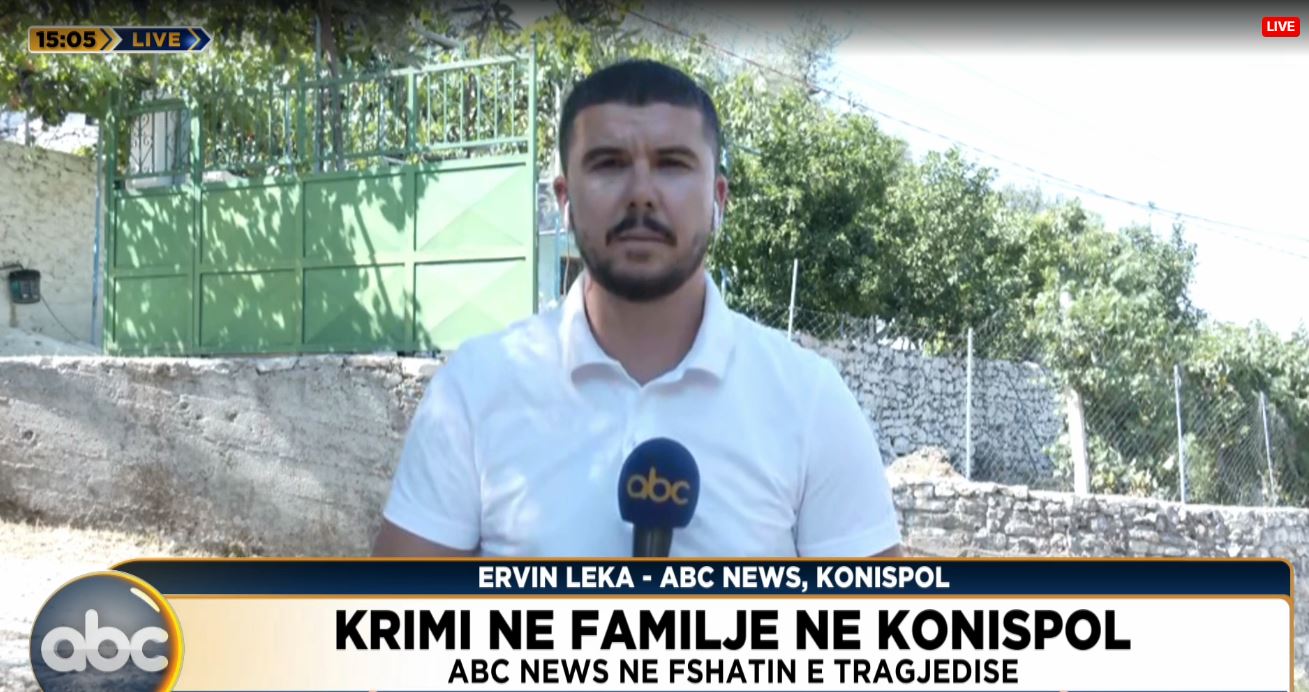 Konispol, tragjedi në familje/ Burri vret gruan me sëpatë, i biri shtyn të atin nga shkallët