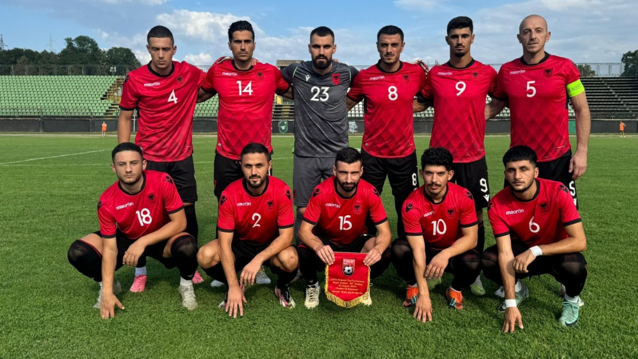 Mbyll rrugëtimi i “Legjionarëve” në UEFA Regions’ Cup, Shqipëria e futbollit amator barazon 0-0 ndaj Central Scotland