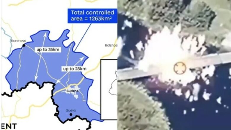 Ofensiva ukrainase/ Mijëra ushtarë rusë rrethohen pas shkatërrimit të urave në Kursk