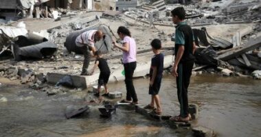 Ujërat e zeza shkaktarë për përhapjen e sëmundjeve në Gaza