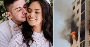 Apartamenti u përfshi nga zjarri, çifti hidhet nga kati i 7-të me fëmijën dy muajsh për t’iu shpëtuar flakëve