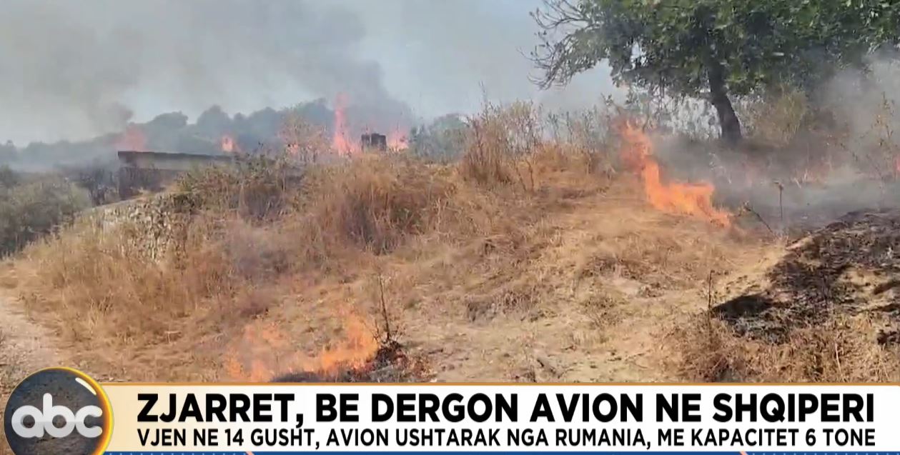 Zjarret, BE dërgon avion në Shqipëri/ Vjen në 14 gusht, avion ushtarak nga Rumania, me kapacitet 6 tonë