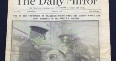 Zbulohet në gardërobë pas 112 vitesh gazeta që tregoi për herë të parë tragjedinë e “Titanik”