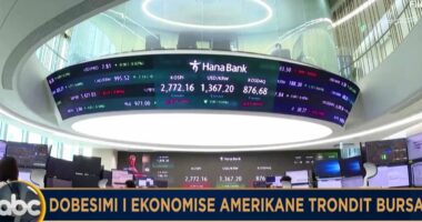 Shifrat ekonomike amerikane lëkundin bursat/ E hënë negative në tregjet financiare globale, aksionet pësuan rënie