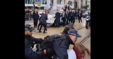 Protesta gjatë vizitës së Papa Françeskut në Luksemburg, arrestohet aktivistja për të drejtat e kafshëve