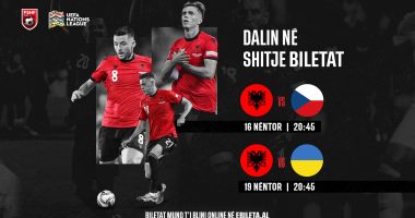 Në shitje biletat e Kombëtares/ Ndeshjet për Ligën e Kombeve në 16 e 19 nëntor, Çekinë e Ukrainën