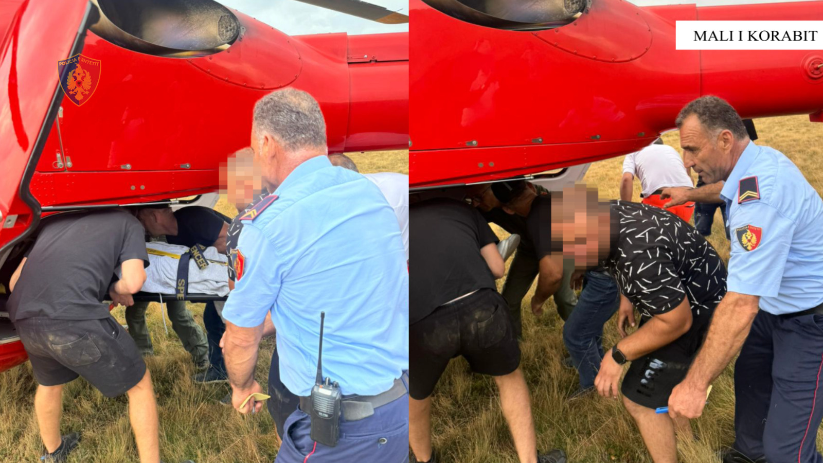U rrëzua teksa eksploronte në Alpet e Korabit, 19 vjeçari dërgohet me helikopter drejt Traumës
