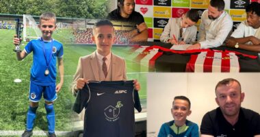 11-vjeçari shkodran shkëlqen në futbollin anglez, firmos kontratë me ekipin e Brentford