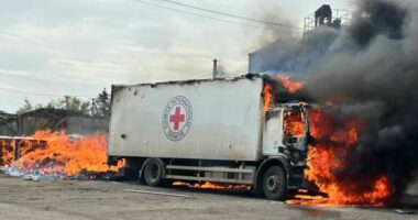 Agresioni rus, Kryqi i Kuq dënon sulmin që vrau tre punëtorë të tij në Donetsk