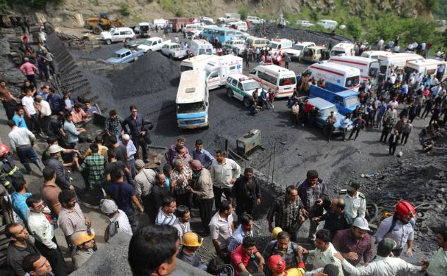 Shpërthim në një minierë qymyri në Iran, dhjetëra viktima e të plagosur