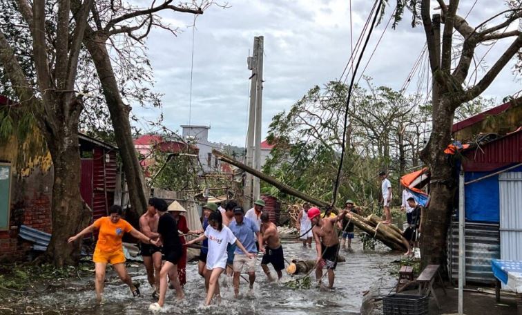 Tajfuni Yagi shkakton mbi 150 të vdekur në Vietnam