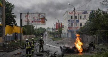 Sulmet ruse në Kharkiv, tre të vdekur dhe 9 të plagosur