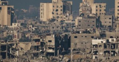 Dëme dhe ndërtesa të shkatërruara, AP në Korridorin e Filadelfias të mbikëqyrur nga ushtria izraelite