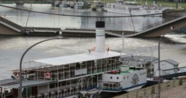 Shembet pjesërisht një urë në lindje të Gjermanisë, nuk raportohet për të lënduar