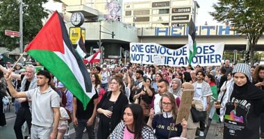 Gjermani, ndalohen disa protestues pro-palestinezë pas tubimit në Berlin