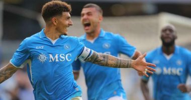 Serie A/ Napoli i falet mbrojtjes, Di Lorenzo i dhuron “Bluve” tre pikët ndaj Lecce