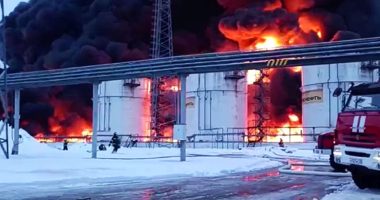 Zjarr në një depo nafte ruse në Krime, u sulmua nga ushtria ukrainase