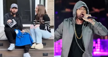 VIDEO/ Eminem do të bëhet gjysh, momenti kur vajza i jep lajmin emocionues