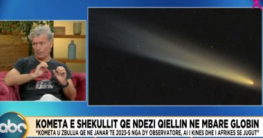 Kometa e shekullit që ndezi qiellin në mbarë botën/ Astrofizikanti Caca: Në Shqipëri nuk e pashë dot, e pengonin retë