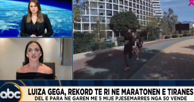 Vendosi rekord të ri në Maratonën e Tiranës/ Flet Luiza Gega: Ngjarje e veçantë, pasi ndodhi në vendin tim