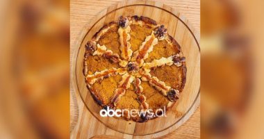 Tartë me kungull e arra, receta gatimi nga zonja Florenca