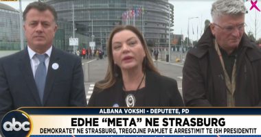 Edhe “Meta” në Strasburg/ Demokratët në Strasburg, tregojnë pamjet e arrestimit të ish-presidentit