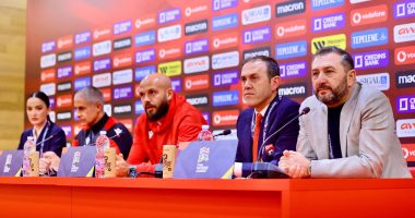 Konferenca para sfidës me Republikën Çeke, Sylvinho e Ajeti përballë gazetarëve