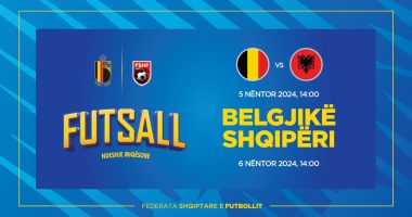 Kombëtarja e Futsallit zhvillon dy miqësore kundër Belgjikës në nëntor